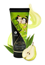 Load image into Gallery viewer, Shunga Kissable Massage Cream, Pear and Exotic Green Tea, 7 Fluid Ounce
