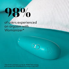Load image into Gallery viewer, Womanizer Starlet 3 Clitoral Sucking Vibrator Clitoral Stimulator for Women Sex Toy for Her with 6 Intensity Levels Waterproof USB Rechargeable, Turquoise

