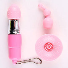 Load image into Gallery viewer, Portable 3 in 1 Adult Sex Toys Miniature Clitoris Massager Vibrators Stimulator for Women
