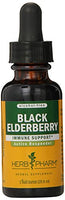Herb Pharm Black Elderberry Glycerite Mineral Supplement, 1 Ounce (Pack of 12)