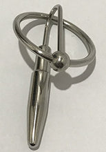 Load image into Gallery viewer, Solid Metal Cock Plug with Glans Ring
