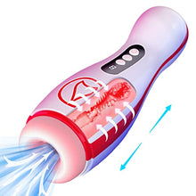 Load image into Gallery viewer, Automatic Male Masturbator, Male Masturbators Cup with 7 Thrusting &amp; Rotating Modes for Penis Stimulation, Electric Pocket Pussy Male Stroker Toy, Adult Male Sex Toys for Men-6
