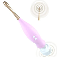 High Frequency Clitoral Vibrator 2 in 1 Clit & G Spot Rabbit Anal Dildo Vibrator Adult Sex Toys Silicone Rechargeable Clitoris Vagina Stimulator Classic Vibrator for Solo or Couples