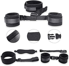 Load image into Gallery viewer, BDSM Neck to Wrist Bondage Restraints Set bondaged kit Sex Set Behind Back Handcuffs Collar with Blindfold Adjustable Bondage Gear &amp; Accessories, Bed SM Games Play Sex Toys for Couples
