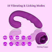 Load image into Gallery viewer, 10 Powerful Vibrating Modes, 3 in 1 G Spot Vibrator with Rotating Head &amp; Clit Licker, Best 2022 Sex Toy for Women
