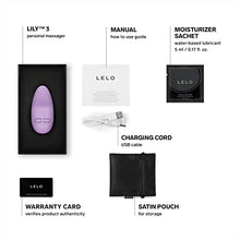 Load image into Gallery viewer, LELO Lily 3 Mini Vibrator for Women Discreet Vibrator Mini Bullet Vibrator with 10 Pleasure Settings Waterproof Vibrator Design, Calm Lavender
