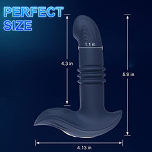 Load image into Gallery viewer, Thrusting Prostate Massager Anal Vibrator for Men&#39;s, Male Anal Sex Toys for Men - Vibrating Anal Butt Plug Toy for Women,10 Thrusting &amp; Vibrations, Remote Control, Waterproof (APP)
