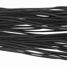 Load image into Gallery viewer, Real Leather Heavy Duty Flogger Sturdy Black &amp; Green Handle 25 Pieces of Tails
