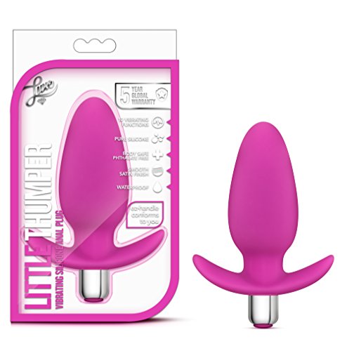 Multi Speed Remote Controlled Vibrating Butt Plug -- Anal Buttplug -- Waterproof -- Sex Toy for Women -- Sex Toy for Men (Fuchsia)