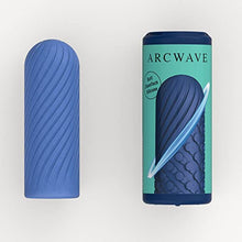 Load image into Gallery viewer, Arcwave Ghost Male Stroker - Male Masturbator with 4 Inch Reversible Sleeve - Multi-Textured Penis Sleeve - Clean Tech Silicone - Reusable &amp; Easy Clean Adult Sex Toy - Blue
