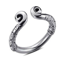 Load image into Gallery viewer, [Waller PAA] Stainless Steel Metal Silver Cock Ring for Men Glans Penis Erection Enhancer Sex, 28mm (1.1
