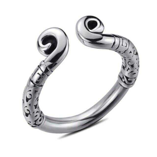 [Waller PAA] Stainless Steel Metal Silver Cock Ring for Men Glans Penis Erection Enhancer Sex, 28mm (1.1