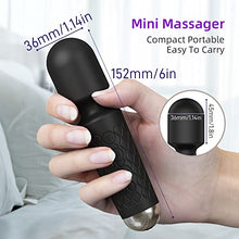 Load image into Gallery viewer, Personal Massage Sex Toys - Powerful Handheld Massagers for Women G Spot Clitoral Masturbation, Black
