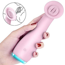 Load image into Gallery viewer, Fantasy Lover Rechargeable Tongue Sunflower Clitoral Vibrator for Clitoris Nipple Tongue Licking Massager and Vagina Anus G-spot Stimulator Adult Sex Toy for Women
