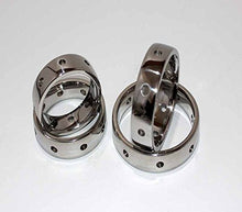 Load image into Gallery viewer, Hell&#39;s Couture, Hot &amp; Cold Steel Cock Ring with 15mm Band, Steel Provides The Best Clamping for Stronger Erections
