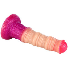 Load image into Gallery viewer, 8.66&quot; Huge Knot Horse Dildo Realistic Female Dildo Toy, Thick Anal Dildo Butt Plug Dildo with Suction Cup for Couples, Adult Silicone Dildo Anal Plug Toy (Purple)
