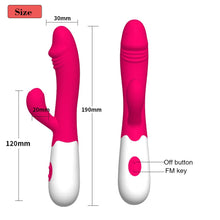 Load image into Gallery viewer, Generic Sex Toy Personal Massager Dildo Vibrator +10 speeds Couple Adult, Pink, 1.0 Count
