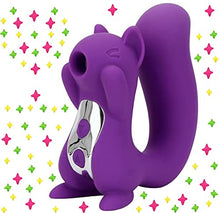 Load image into Gallery viewer, Female Squirrel Nipple Sucker Female Adult Toy for Female Couples, Powerful Sucking and Licking 10 Modes Sucker G Sucking Toy, Female Masturbator
