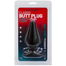 Load image into Gallery viewer, Butt Plug- Black- Large
