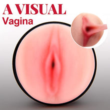 Load image into Gallery viewer, Male Masturbators Cup with 7.9 Inches Intertable Deepth, Realistic Texture Vagina Pocket Pussy Ultra-Soft Male Stroker for Adult Men Masturbation
