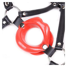 Load image into Gallery viewer, COVETHHQ BDSM Slave O Ring Silicone Lips Open Mouth Gag Fetish Kinky Adult Games Harness Bondage Equipment Sex Toys (Color : Belt-Salmon Pink)
