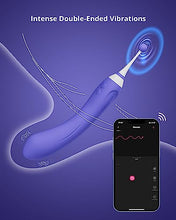 Load image into Gallery viewer, LOVENSE Hyphy G Spot Vibrator for Clitoris Vagina Dual Stimulator, 3 Attachments Mini Nipple Massagers for Female, Small Vibrator Sex Things for Women Pleasure, Waterproof Vibrating Sex Toys
