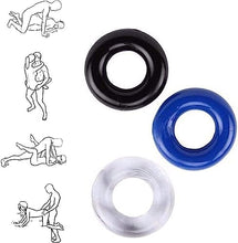 Load image into Gallery viewer, 3 Pcs Men Penis Cockrings Penis Rings O-Rings Enhancer Erectile Dysfunction Delay Control Sexual Wellness Stay Harder Sex Toy for Men Couples
