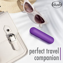 Load image into Gallery viewer, Blush Play with Me Cutey Vibe - 10 Vibrating Functions Mini Bullet Vibrator - Travel Size - Mini Bullet for Women Pleasure - Discreet Pocket Stimulator - Waterproof - Sex Toy for Adults - Purple
