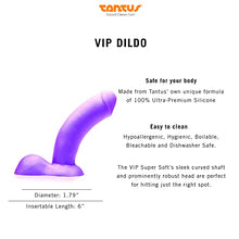 Load image into Gallery viewer, Tantus Sex/Adult Toys VIP Super Soft Dildo - 100% Ultra-Premium Matte Finish Silicone, Anal Safe for Men, Women, Couples
