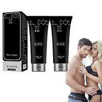 Men's Energy Strength Massage Cream, Intimate Massage Cream for Men, Delay Cream for Men Longer Sex, Sexual Enhancement Erection Cream for Delay Performance Boost Strength (2PCS)