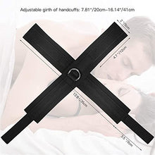 Load image into Gallery viewer, Bed Restraint Kit for Couples Under King Bed Restraints for Adult Couples Bondaged Kit Tie Down Straps Sex Resistant Set for Adult Women Submissive Bondaged Restraints Sex Set Hand and Legs Sweater P-
