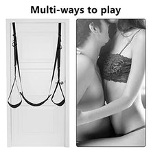 Load image into Gallery viewer, Sex Swing Adult Couples Sex Door Swing, Portable Sex Swings with Wider and Thicker Pads. Sex Position Furniture with Adjustable Straps That can Hold up to 300 lbs.
