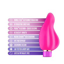 Load image into Gallery viewer, Blush Aria Epic AF Silicone Vibrator - RumbleTech Rumbly 10 Vibration Settings - IPX7 Waterproof and Easy to Clean - Curved to Fit Against Body Perfectly for Pleasure - Sex Toy for Her and Couples
