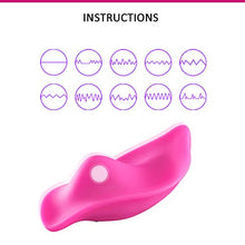 Load image into Gallery viewer, Vibrating Panties,Wearable Panty Vibrator,Wearable Panty Vibrator with Remote Control,Rechargeable Quiet Clitoral Vibrator,with 9 Powerful Vibration Modes, Waterproof, Suitable for Women or Couples
