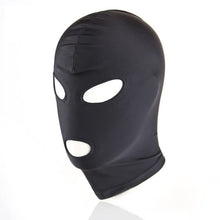 Load image into Gallery viewer, New Adult Men Women 1/2/3 Holes Spandex Balaclava Open Mouth Face Eye Head Mask Slave Game Role Play Mask,D
