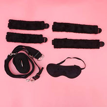 Load image into Gallery viewer, SOIMISS Adult Handcuff Bed Cuffs Leg Cuffs Bed Bondage Restraints Wrist and Ankle Restraints Soft Blindfolds for Women Lover Toy
