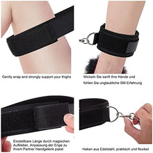 Load image into Gallery viewer, Bed Restraint Kit for Couples Under King Bed Restraints for Adult Couples Bondaged Kit Tie Down Straps Sex Resistant Set for Adult Women Submissive Bondaged Restraints Sex Set Hand and Legs Sweater AA
