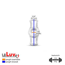 Load image into Gallery viewer, 2.25&quot; x 9&quot; Good EasyOp Black Bgrip Penis Pump Ball Grip with Clear Graduated Cylinder/Clear Collapse-Resistant Hose + 4X .31&quot; Constriction Rings
