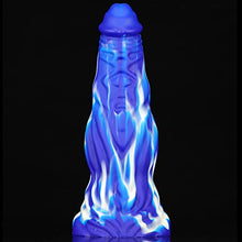 Load image into Gallery viewer, 10.8&quot; Huge Realistic Monster Dildo Female G Spot Dildo Adult Sex Toy, Extra Large Flexible Dildo with Suction Cup, Couples Silicone Dildo Anal Plug Toy (Blue)
