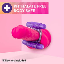 Load image into Gallery viewer, Blush Double Vibrating Couples Cock Ring (Purple)
