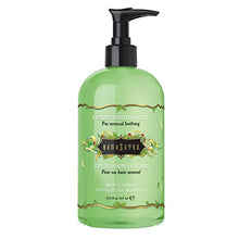 Load image into Gallery viewer, KAMA SUTRA Luxury Bathing Gel  Mint Tree Scent  Ultra Rich, Moisturizing and Soothing With Essential Oils, For Shower or Bath  17.5 fl oz/517 ml
