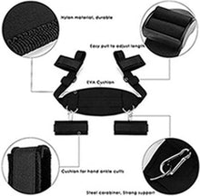 Load image into Gallery viewer, Restraints for Women Submissive Kit Soft Bed Restraints Sex Adult Bondaged for Adult Couple King Bed Tie Adult Set Position Sex Stuff Chain with 4 Cuff Bondaged Kit Adult Restraint Set Sweater
