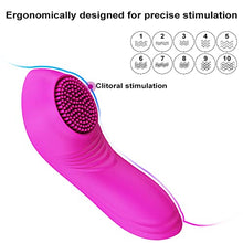 Load image into Gallery viewer, Butterfly Remote Control Panty Wearable Vibrator, Vibrators Adullt/Woman Sex Toys, Discreet Clitoralis Vibrator Womens Bluetooth Consoladores Toy for Couples, Female Waterproof Sexuales (Purple)
