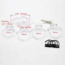 Load image into Gallery viewer, Breathable Chastity Device Men with 4 Rings, Comfortable Chastity Cage Penis Ring for Male
