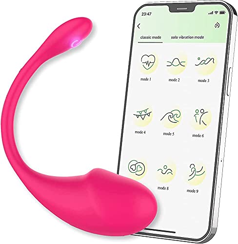 Pelvic Floor Trainer with App Remote Control, Red