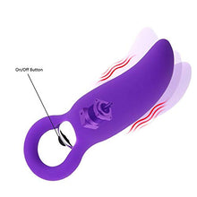 Load image into Gallery viewer, BESUFY Adult Body Health Sax Toys Tool,Unisex Masturbator Silicone Anal Plug Prostate Massager Vagina Vibrator Sex Toy Purple
