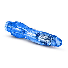 Load image into Gallery viewer, Blush Fantasy Vibe - 8.5&quot; Long Realistic Vibrating Dildo Vibrator - 2&quot; Thick - Soft Lifelike Feel - Strong Variable Speed Vibrations - IPX7 Waterproof - Body Safe Sex Toy for Women - Clear Blue
