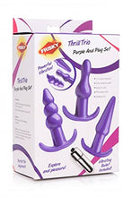 Load image into Gallery viewer, Thrill Trio Anal Plug Set - Purple
