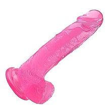 Load image into Gallery viewer, 8.7 Realistic Dildo for Women Soft Silicone Sex Toys with Balls Men Adult Beginner Suction Cup Anal Hands-Free Play Penis G-Spot and Couple Flesh, 1.0 Count
