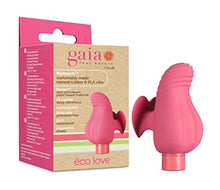 Load image into Gallery viewer, Blush Gaia Eco Love Plant-Based 3&quot; Waterproof Multifunction Powerful Vibrator in Coral Sustainably Made of BioTouch &amp; BioFeel Worlds First Plant Based Vibe for Vagina Anal Play Adult Sex Toy Couples
